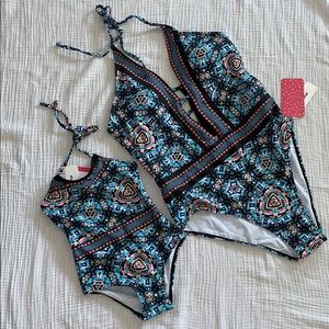 ‼️SOLD‼️Mommy & me matching swimsuits